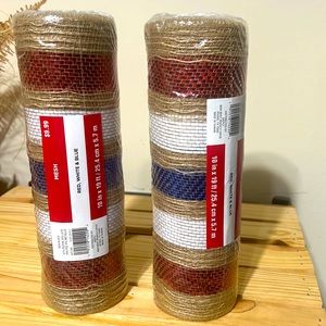New Patriotic Deco Mesh